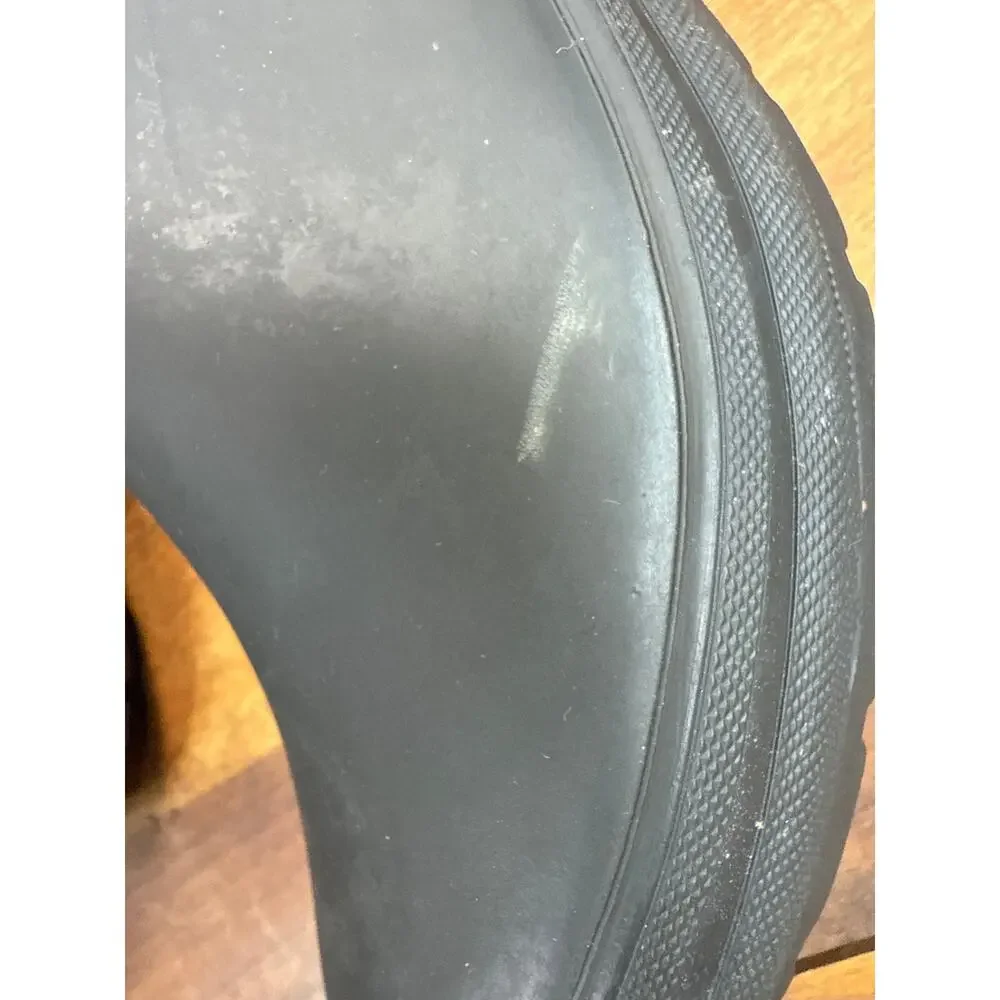 Helly Hansen Midsund 2 Black Pull On Rubber Waterproof Rain Boot Women's Size 10